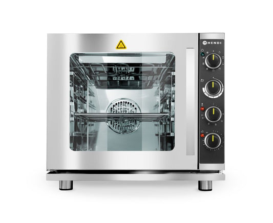 HENDI Ångugn med varmluftsfunktion och grill, 4x GN 2/3, 230V/3000W