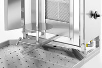 Hendi Kebabgrill Gas 60kg kött, Profi Line, 230V/16W, 13kW