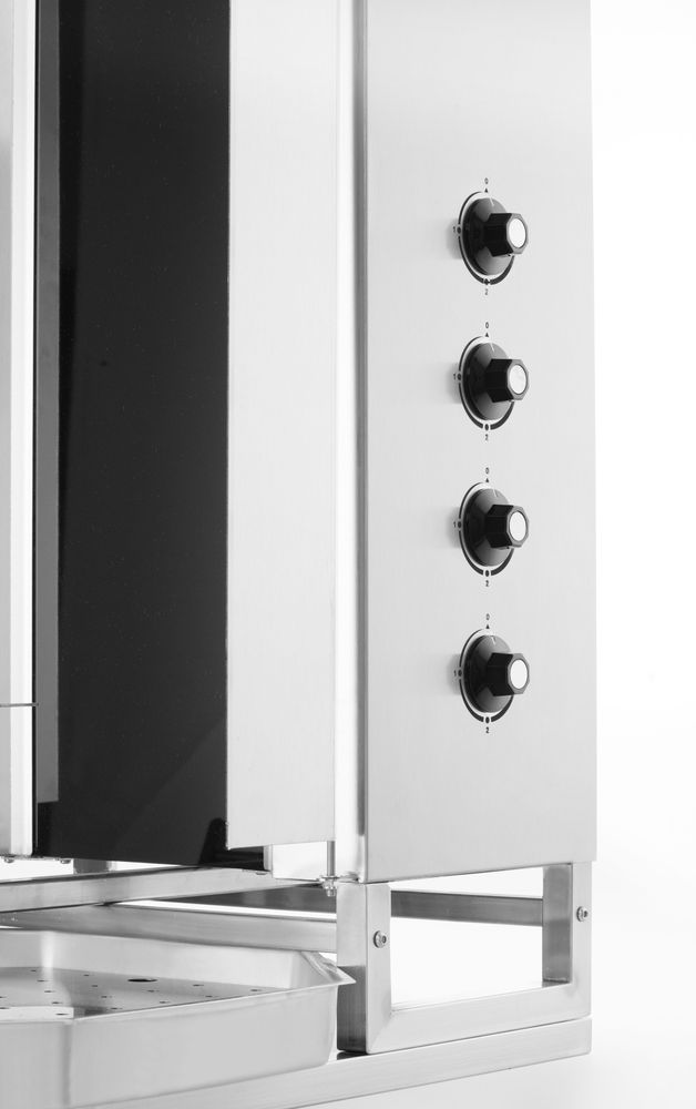 Hendi Elektrisk kebabgrill, Profi Line, 400V/7200W, 7,2kW, 550x700x(H)1120mm