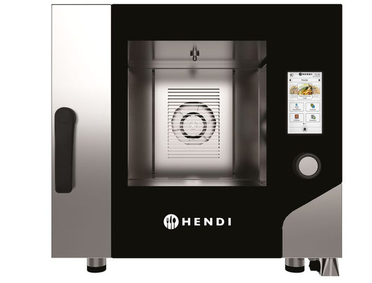 Konvektionsångugn, Touch, elektrisk, HENDI, Millennial pekskärm, 730x784x(H)700mm