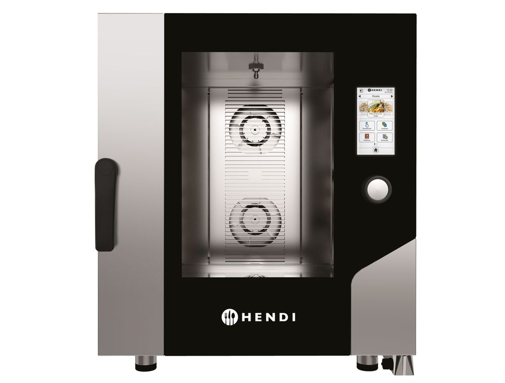 HENDI Konvektionsugn– Touch 7 x GN 1/1, Elektrisk, 730x784x(H)850mm