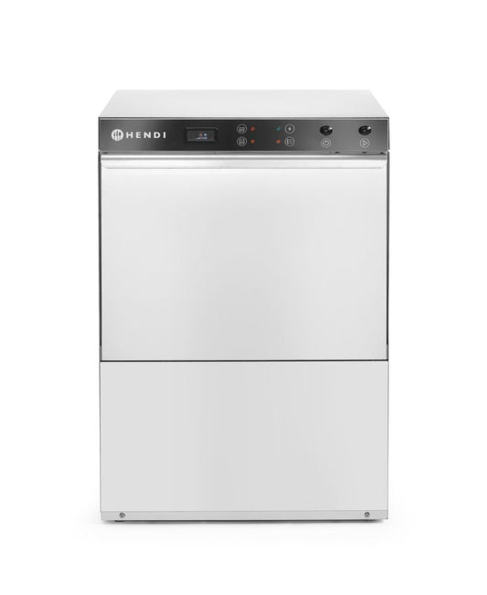 Diskmaskin 50x50 - elektromekanisk styrning, HENDI, 400V/6600W, 570x600x(H)830mm