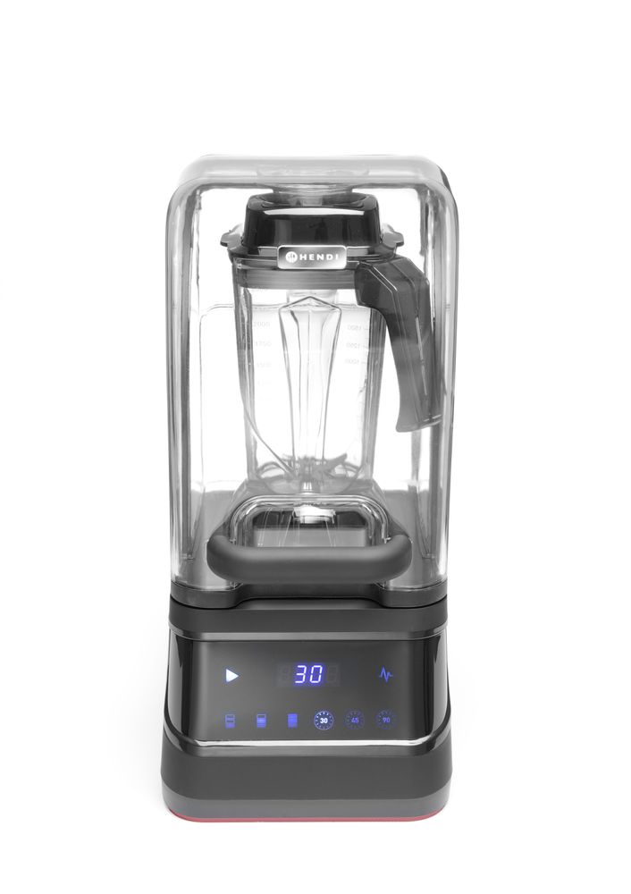 Digital stavmixer med ljudhölje och BPA-fri kanna, HENDI, 230V/1680W, 250x300x(H)546mm