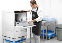 Hendi Diskmaskin 50x50 - elektronisk styrning, 400V/6600W, 570x600x(H)830mm