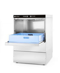 Hendi Diskmaskin 50x50 - elektronisk styrning, 400V/6600W, 570x600x(H)830mm