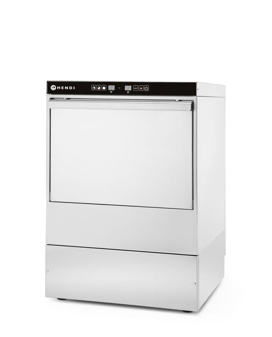 Diskmaskin 50x50 - elektronisk styrning, HENDI, 400V/6600W, 570x600x(H)830mm