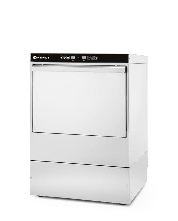 Hendi Diskmaskin 50x50 - elektronisk styrning, 400V/6600W, 570x600x(H)830mm