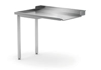 Hendi Avlastningsbord för diskmaskiner, vänster sida, 1000x700x(H)850mm