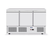 Arktic Kyldisk med tre dörrar Kitchen Line 380L, 230V/220W, 1375x700x(H)890mm