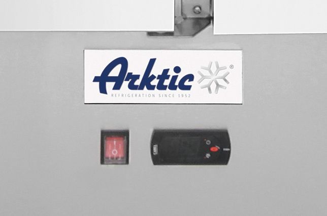 Arktic Kyldisk med tre dörrar Kitchen Line 380L, 230V/220W, 1375x700x(H)890mm