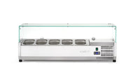 Arktic Kyld serveringsbehållare GN 1/4, 7x GN 1/4, 230V/180W, 1505x335x(H)460mm