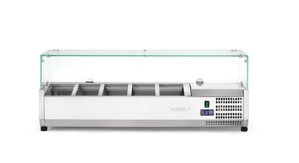 Arktic Kyld serveringsbehållare GN 1/4, 5x GN 1/4, 230V/180W, 1205x335x(H)460mm