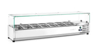 Arktic Kyld serveringsbehållare GN 1/4, 7x GN 1/4, 230V/180W, 1505x335x(H)460mm