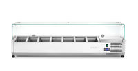 Arktic Kyld serveringsbehållare GN 1/4, 7x GN 1/4, 230V/180W, 1505x335x(H)460mm
