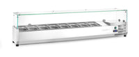 Arktic Kyld serveringsbehållare GN 1/4, 8x GN 1/4, 230V/180W, 1805x335x(H)460mm