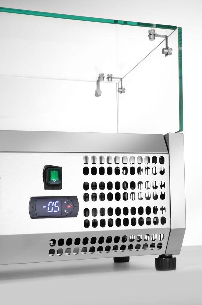 Arktic Kyld serveringsbehållare GN 1/4, 8x GN 1/4, 230V/180W, 1805x335x(H)460mm