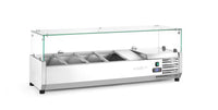 Arktic Kyld serveringsbehållare GN 1/3, 7x GN 1/3, 230V/180W, 1605x420x(H)460mm