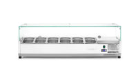 Arktic Kyld serveringsbehållare GN 1/3, 7x GN 1/3, 230V/180W, 1605x420x(H)460mm
