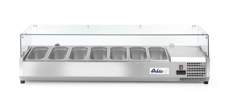 Refrigerated countertop server GN 1/3, Arktic, 7x GN 1/3, 230V/180W, 1605x420x(H)460mm