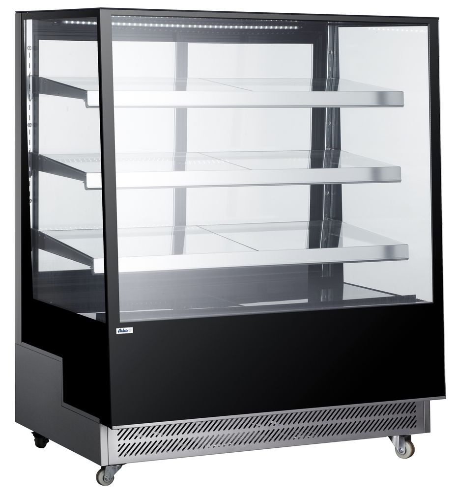 Kylskåp med 3 sneda hyllor, Arktic, 650L, Svart, 230V/490W, 1200x833x(H)1460mm