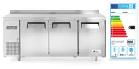 Arktic Frysbänk med tre dörrar Kitchen Line 390L, Kitchen Line, 291L, 230V/550W, 1800x600x(H)886mm