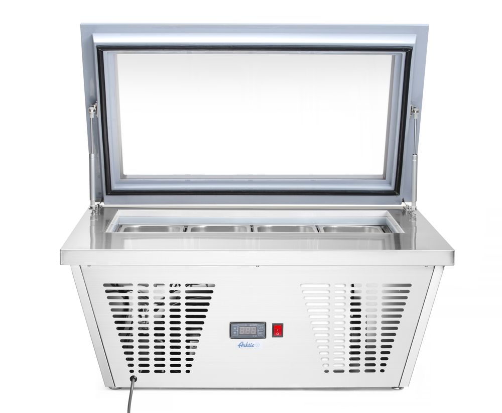 Arktic Glassfrys, 220-240V/210W, 867x735x(H)373mm