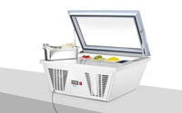 Arktic Glassfrys, 220-240V/210W, 867x735x(H)373mm