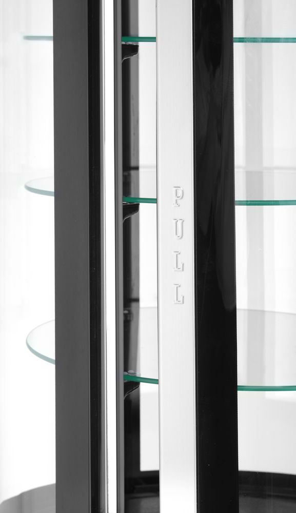 Arktic Rund kakdisplay, 100L, 230V/210W, Ø480x(H)1065mm