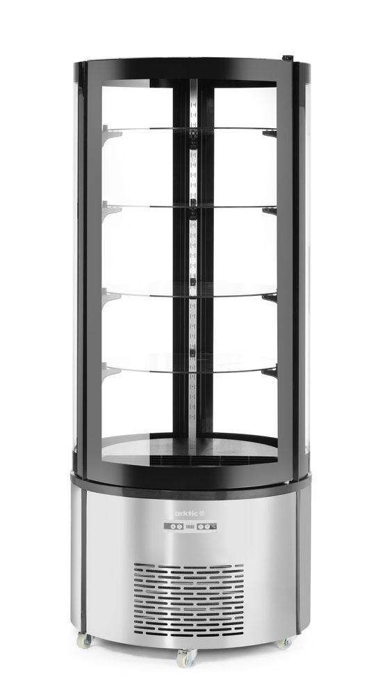 Arktic Rund kakdisplay, 360L, 220-240V/460W, Ø680x(H)1755mm