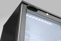 Arktic Kylskåp med barfunktion, enkeldörr, 86L, Svart, 220-240V/120W, 500x530x(H)865mm