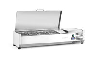 Arktic Kyld serveringsbehållare GN 1/3, 6x GN 1/3, 230V/180W, 1405x420x(H)630mm