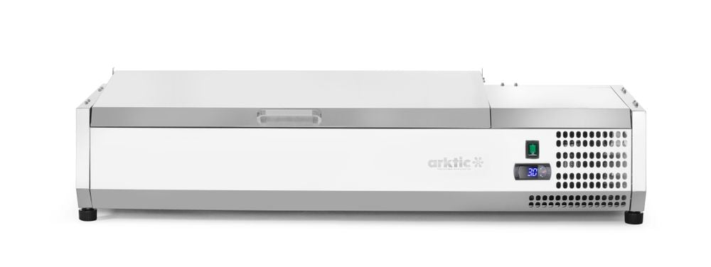 Arktic Kyld serveringsbehållare GN 1/3, 4x GN 1/3, 230V/180W, 1205x420x(H)630mm
