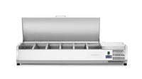Arktic Kyld serveringsbehållare GN 1/3, 6x GN 1/3, 230V/180W, 1405x420x(H)630mm