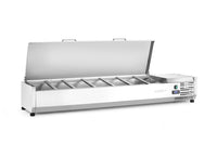 Arktic Kyld serveringsskåp GN 1/3, 7x GN 1/3, 230V/180W, 1605x420x(H)630mm