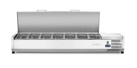 Arktic Kyld serveringsskåp GN 1/3, 7x GN 1/3, 230V/180W, 1605x420x(H)630mm