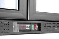 Arktic Barkyl med två dörrar, 158L, Svart, 230V/160W, 900x530x(H)865mm