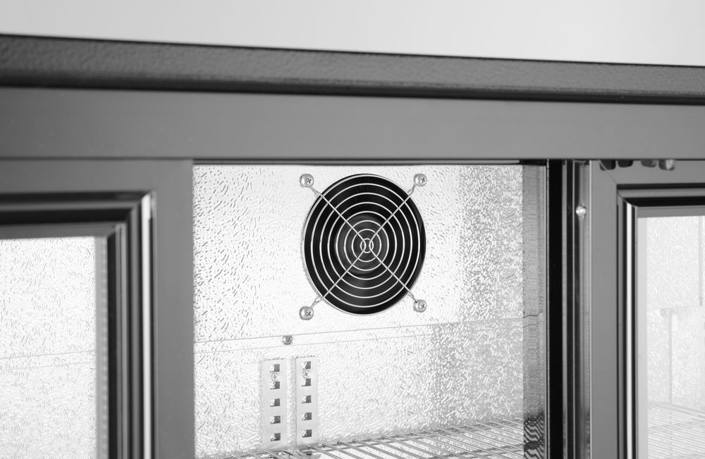 Arktic Kylskåp med barfunktion och trippelskjutdörrar, 254L, Svart, 220-240V/160W, 1350x520x(H)865mm