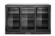 Arktic Kylskåp med barfunktion och trippelskjutdörrar, 308L, Svart, 220-240V/160W, 1350x520x(H)865mm