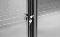 Arktic Kylskåp med barfunktion och trippelskjutdörrar, 308L, Svart, 220-240V/160W, 1350x520x(H)865mm