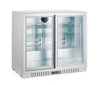 Arktic Kylskåp med barfunktion och 2 skjutdörrar, 150L, Silver, 220-240V/160W, 900x520x(H)840mm