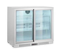 Arktic Kylskåp med barfunktion och 2 skjutdörrar, 150L, Silver, 220-240V/160W, 900x520x(H)840mm