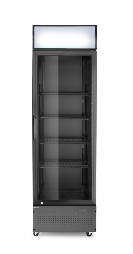 Arktic Kylskåp med barfunktion och bakgrundsbelyst panel, enkeldörr, 254L, Svart, 220-240V/250W, 578x605x(H)1980mm