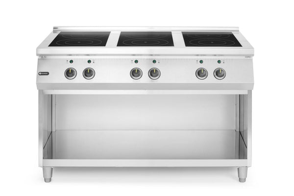 Hendi Induktionsspis med 6 plattor, 400V/25500W