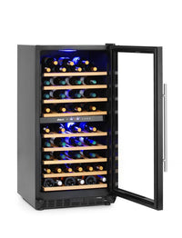 Arktic Vinkyl, 2-zoner, 72 flaskor, 232L, 220-240V/110W, 595x675x(H)1215mm