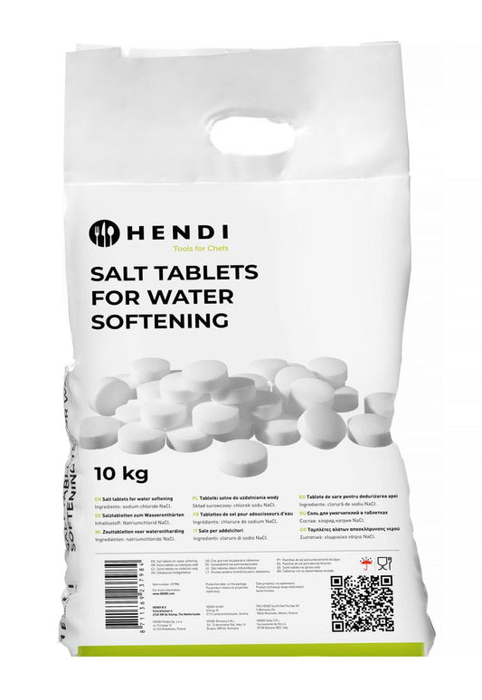 Salttabletter för vattenavhärdning, HENDI, 10 kg