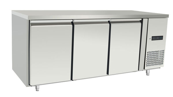 Refrigerated counter, 3 doors