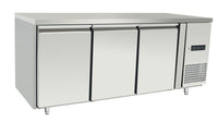 Arktic Kyldisk, 3 dörrar 420L, Profi Line, GN 1/1, 420L, 230V/400W, 1795x700x(H)879mm