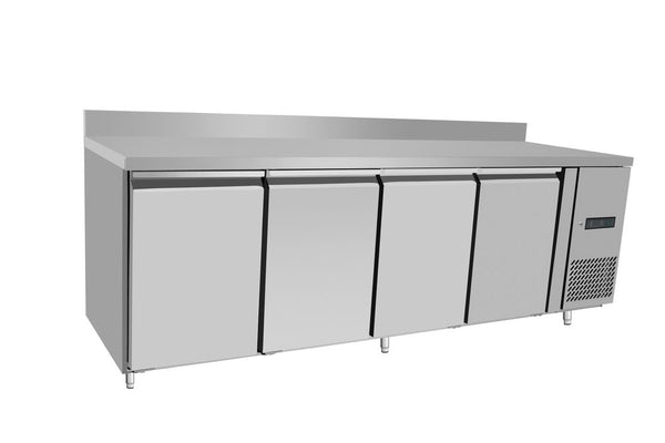 Refrigerated counter, 4 doors