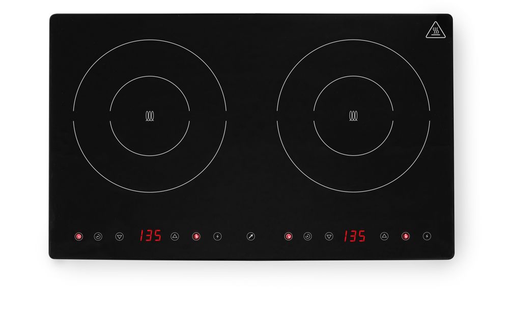 Dubbel induktionsspis Kitchen Line, HENDI, Kitchen Line, 230V/3500W, 608x405x(H)54mm