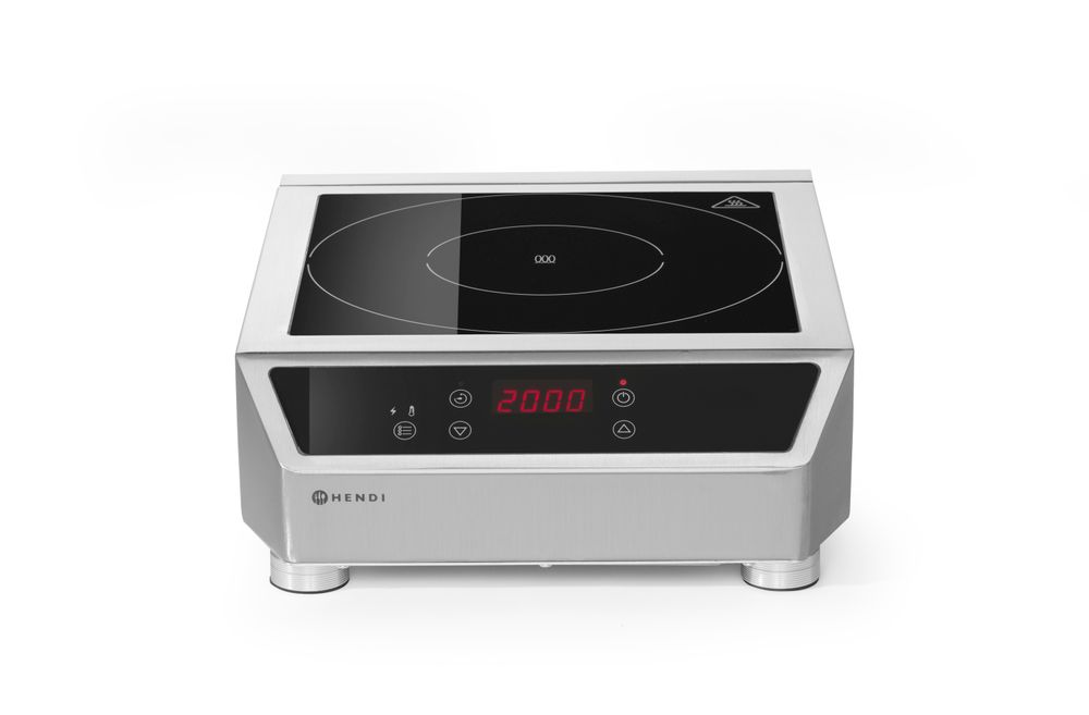 HENDI Induktionsspis 3500 D, Profi Line, 230V/3500W